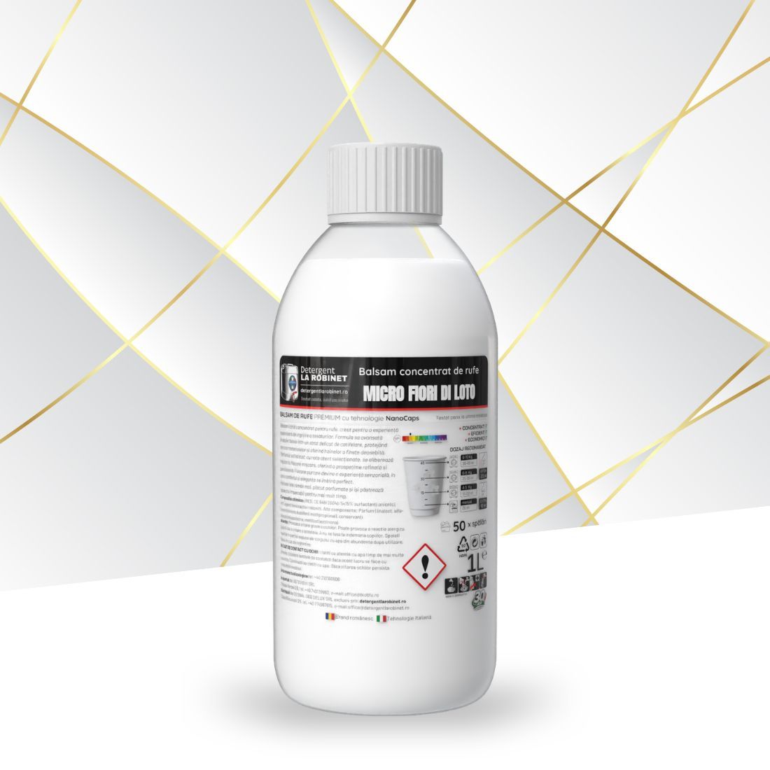 Balsam de rufe Micro Fior di Loto NanoCaps 1 Kg Balsam de rufe Micro Fior di Loto NanoCaps 1 Kg detergentlarobinet.ro