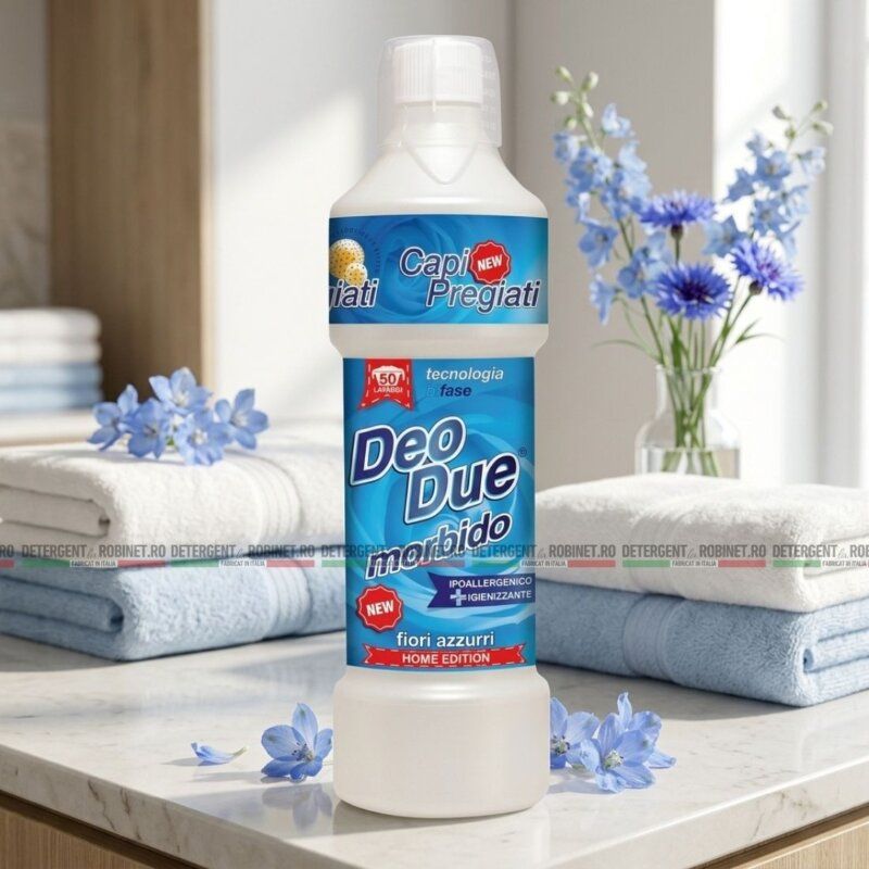 balsam profesional de rufe deo due fiori azzurri din categoria balsamuri de rufe