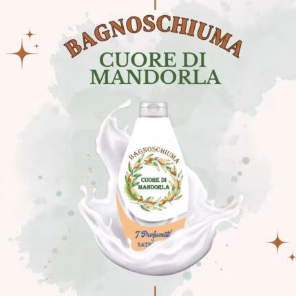 Gel de duș CUORE Di MANDORLA 450 ml detergentlarobinet.ro
