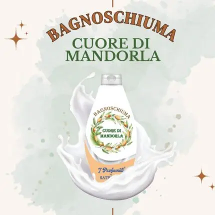 Gel de duș CUORE Di MANDORLA 450 ml detergentlarobinet.ro