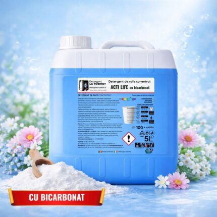 detergent lichid pentru rufe acti life cu bicarbonat, 5 kg din categoria detergenți de rufe
