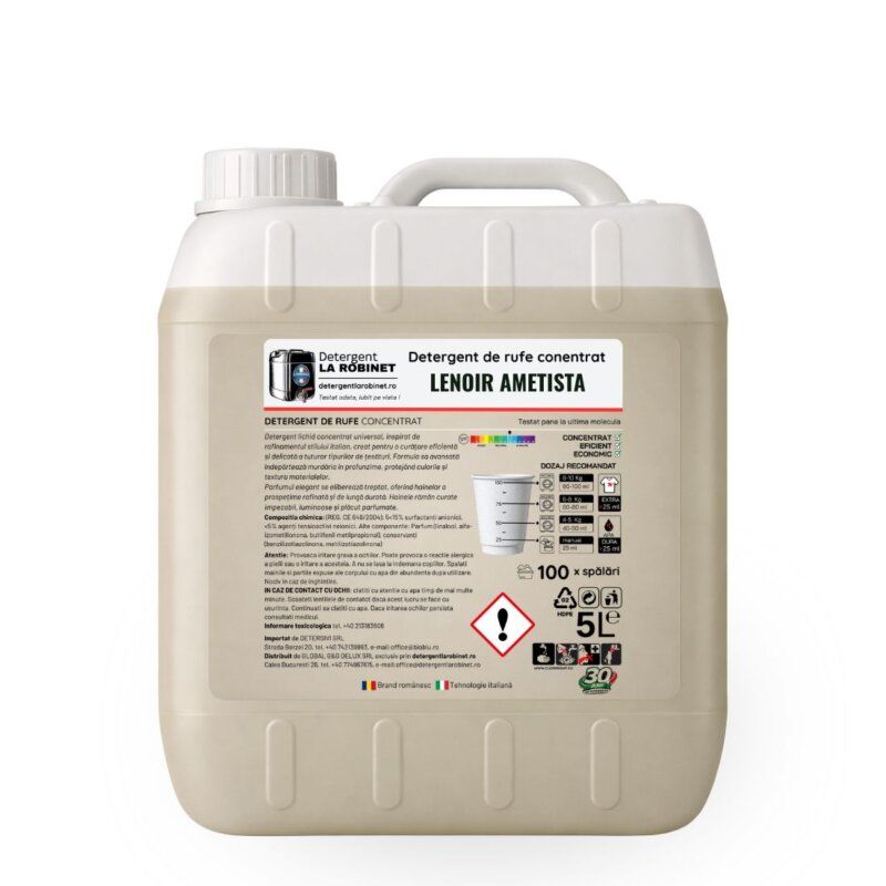 detergent premium pentru rufe lenoir ametista, 5 kg din categoria detergenți de rufe