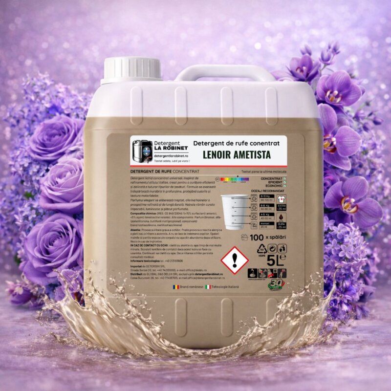 detergent premium pentru rufe lenoir ametista, 5 kg din categoria detergenți de rufe