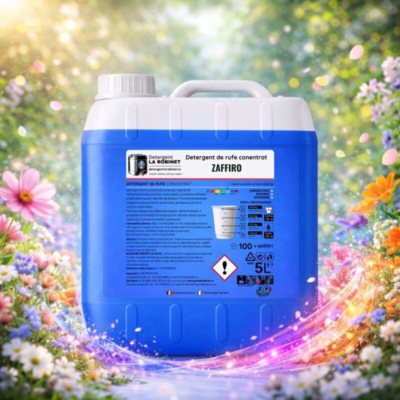 Detergent de rufe ZAFFIRO 5 Kg detergentlarobinet.ro