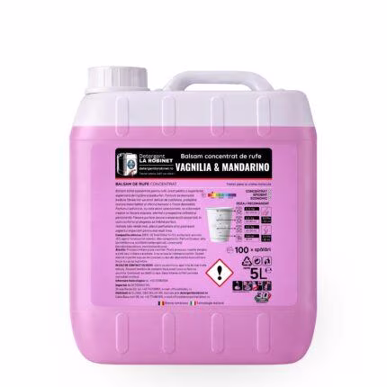 balsam de rufe vaniglia & mandarino plus, 5 kg din categoria balsamuri de rufe