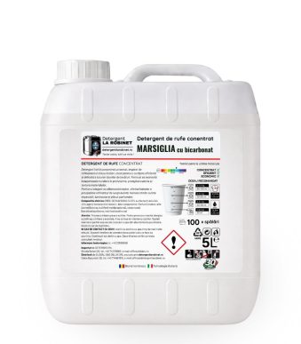 detergent pentru rufe marsiglia cu bicarbonat, 5 kg din categoria detergenți de rufe