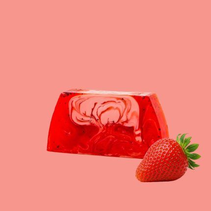 Săpun glicerină- strawberry cu glicerină- Strawberry 100g detergentlarobinet.ro