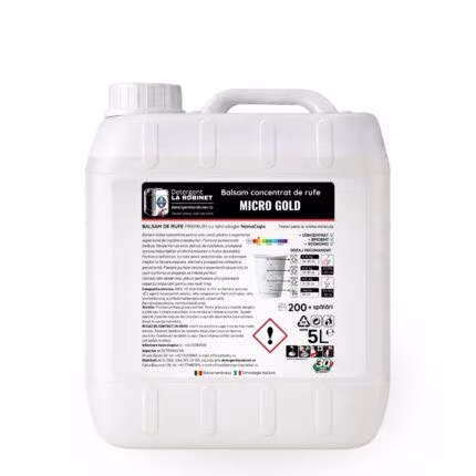 balsam de rufe micro gold nanocaps premium, 5 kg din categoria balsamuri de rufe