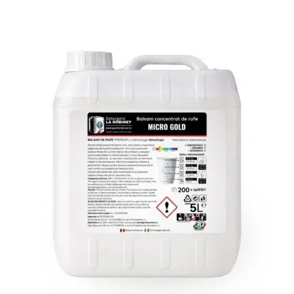 balsam de rufe micro gold nanocaps premium, 5 kg din categoria balsamuri de rufe