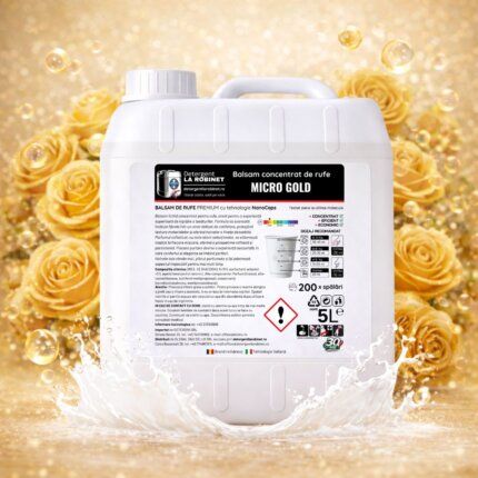 balsam de rufe micro gold nanocaps premium, 5 kg din categoria balsamuri de rufe