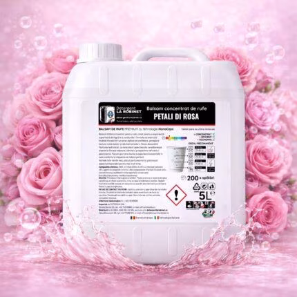 Balsam de rufe Petali di Rosa NanoCaps 5 Kg - catifelare și parfum floral