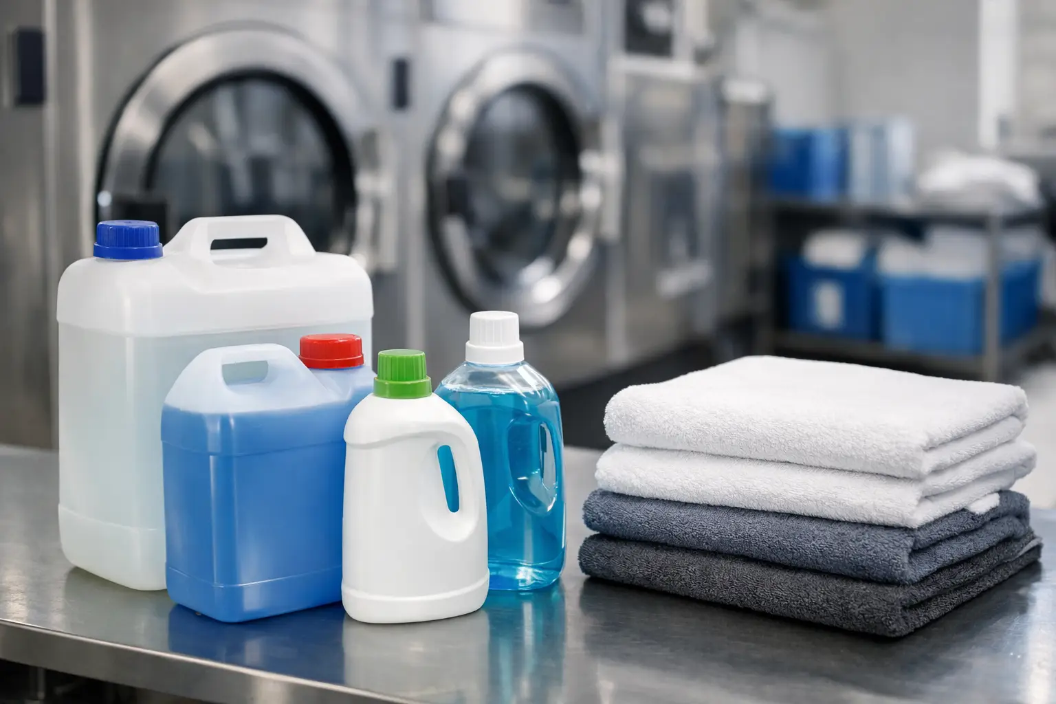 Detergent concentrat pentru spalatorii: ce alegi