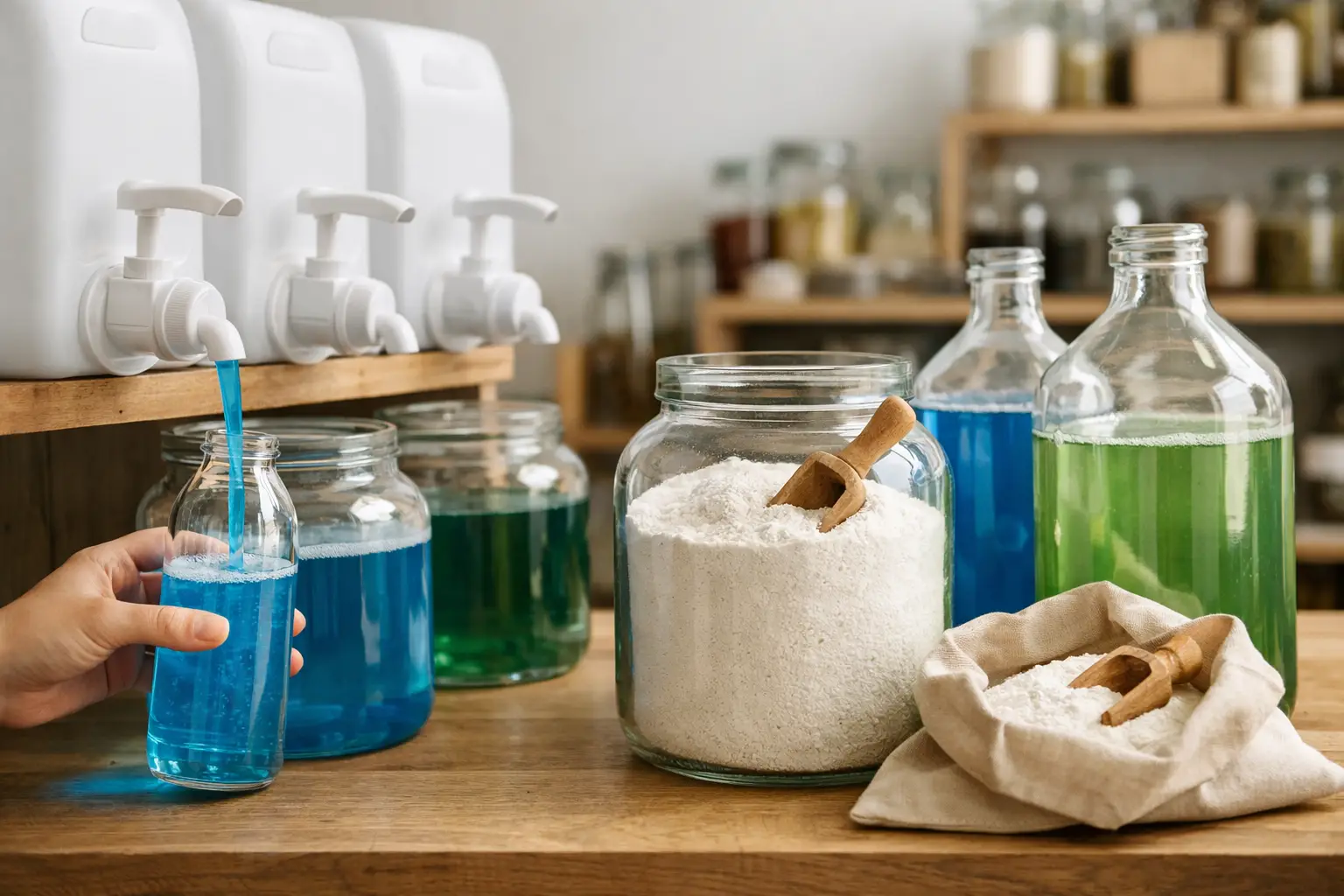 Detergent vase vrac: merită sau nu?